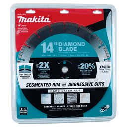 14" Segmented Hard Material Diamond Blade Alt 1 - Image
