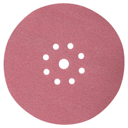 9" Hook/Loop 150 Grit 9 Holes Drywall Sanding Disc, Ceramic on Paper (25/Pack) Main - Image