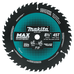 8-1/2" x 45 Teeth Carbide-Tipped Max Efficiency Miter Saw Blade Main - Image