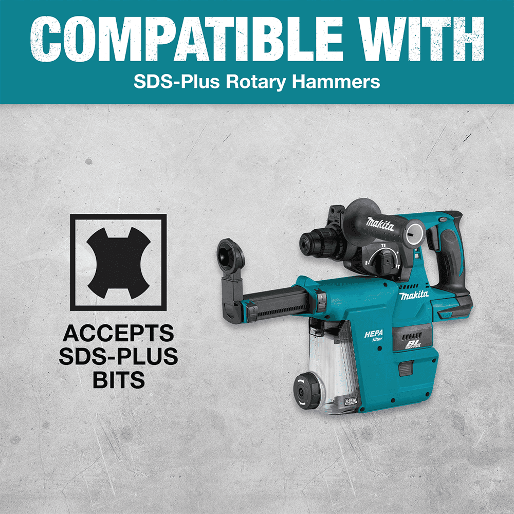 Vacuum Attachment for SDS-Plus Hollow Dust Extraction Drill Bit Alt 3 - Image