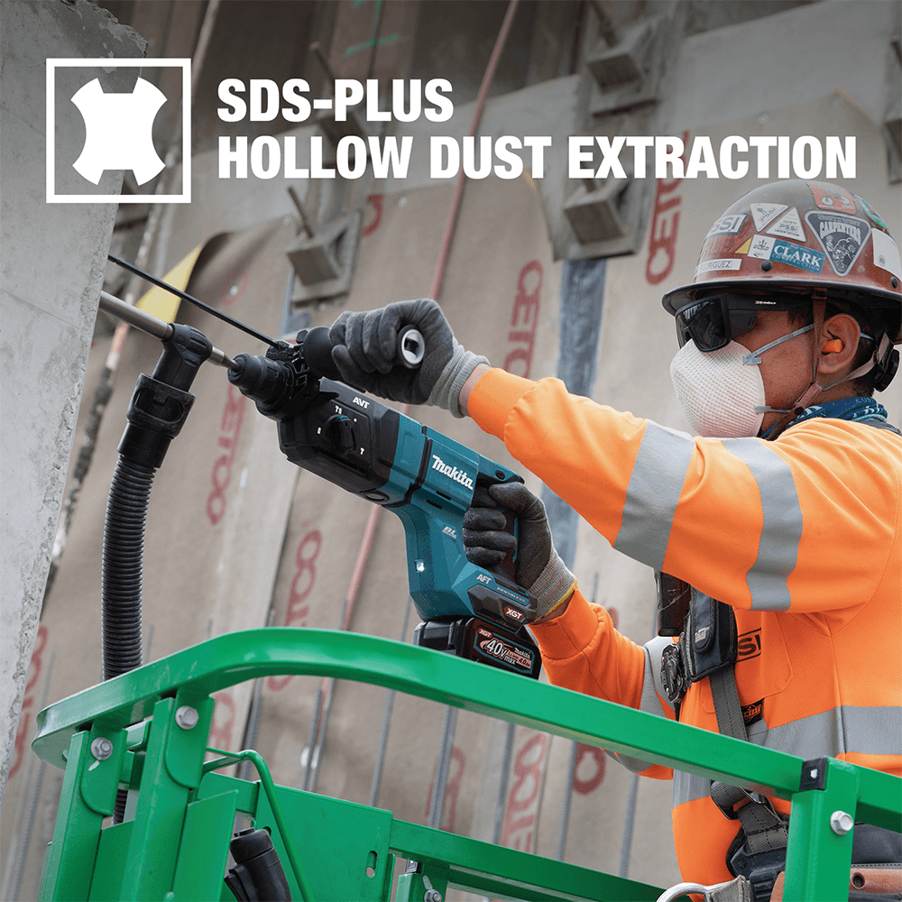 Vacuum Attachment for SDS-Plus Hollow Dust Extraction Drill Bit Alt 6 - Image