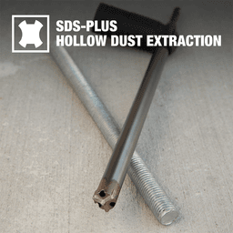 Vacuum Attachment for SDS-Plus Hollow Dust Extraction Drill Bit Alt 7 - Image