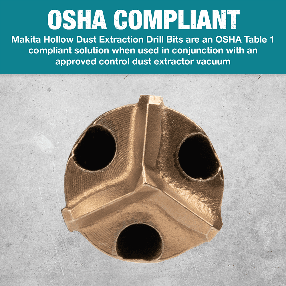 Vacuum Attachment for SDS-Plus Hollow Dust Extraction Drill Bit Alt 9 - Image