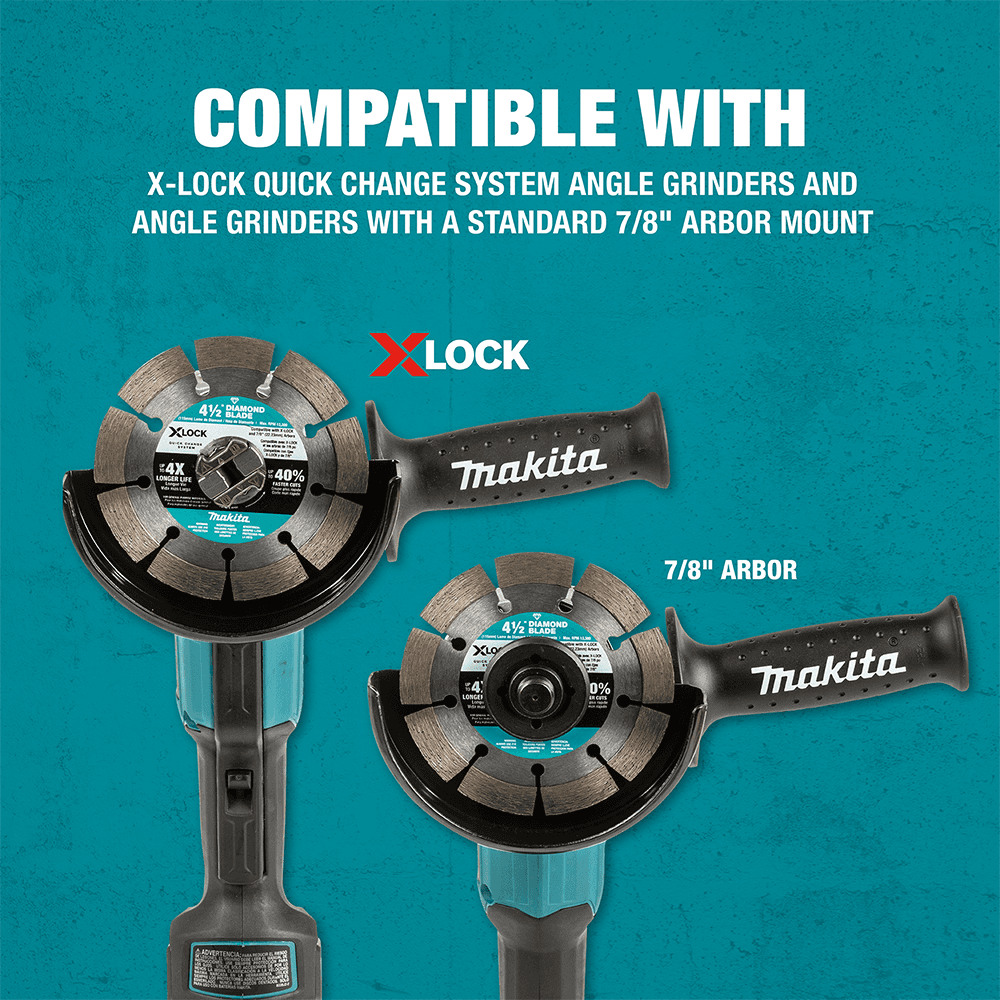 5" X-Lock Continuous Rim Diamond Blade for Ceramic/Granite Cutting Alt 3 - Image