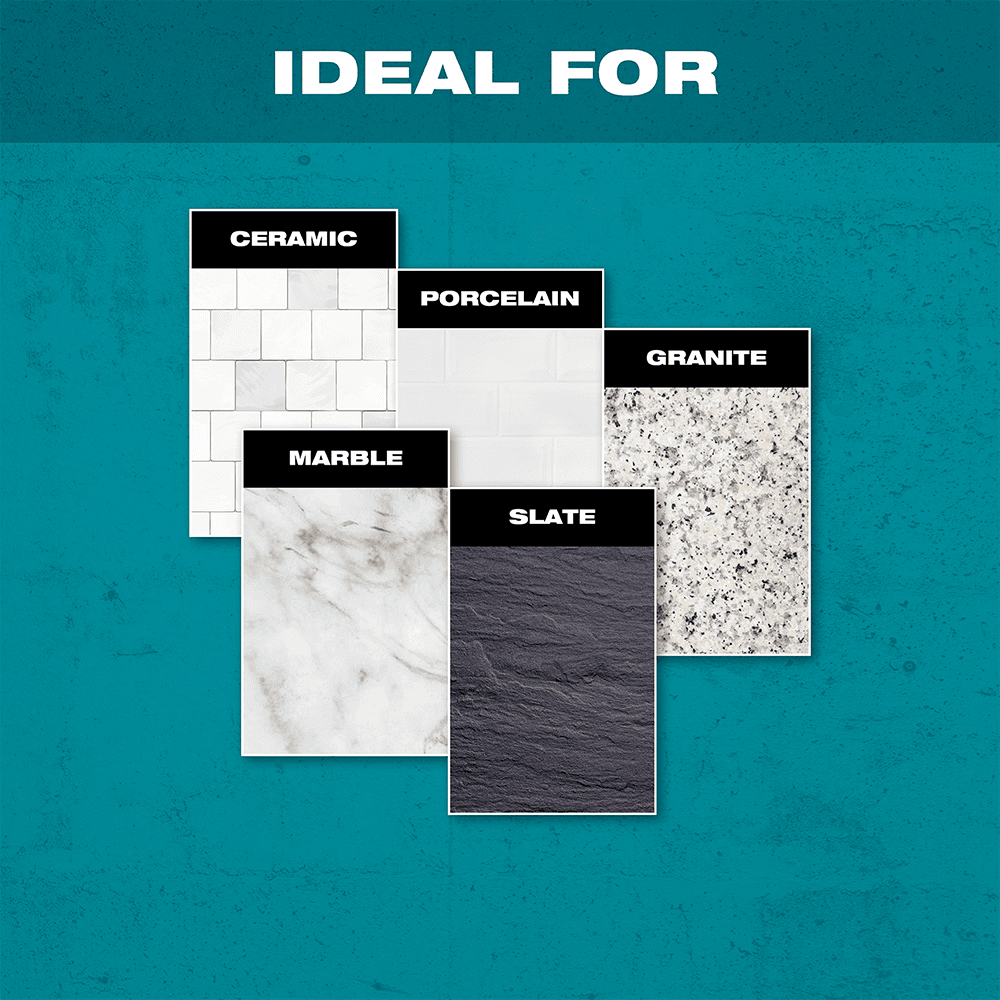 5" X-Lock Continuous Rim Diamond Blade for Ceramic/Granite Cutting Alt 4 - Image