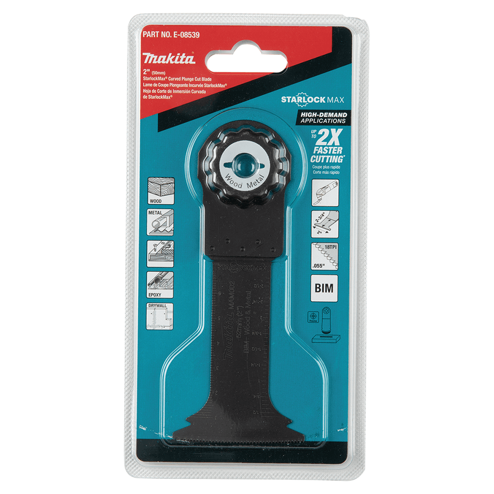 2" StarlockMax Oscillating Multi-Tool Curved Plunge Cut Blade Alt 2 - Image