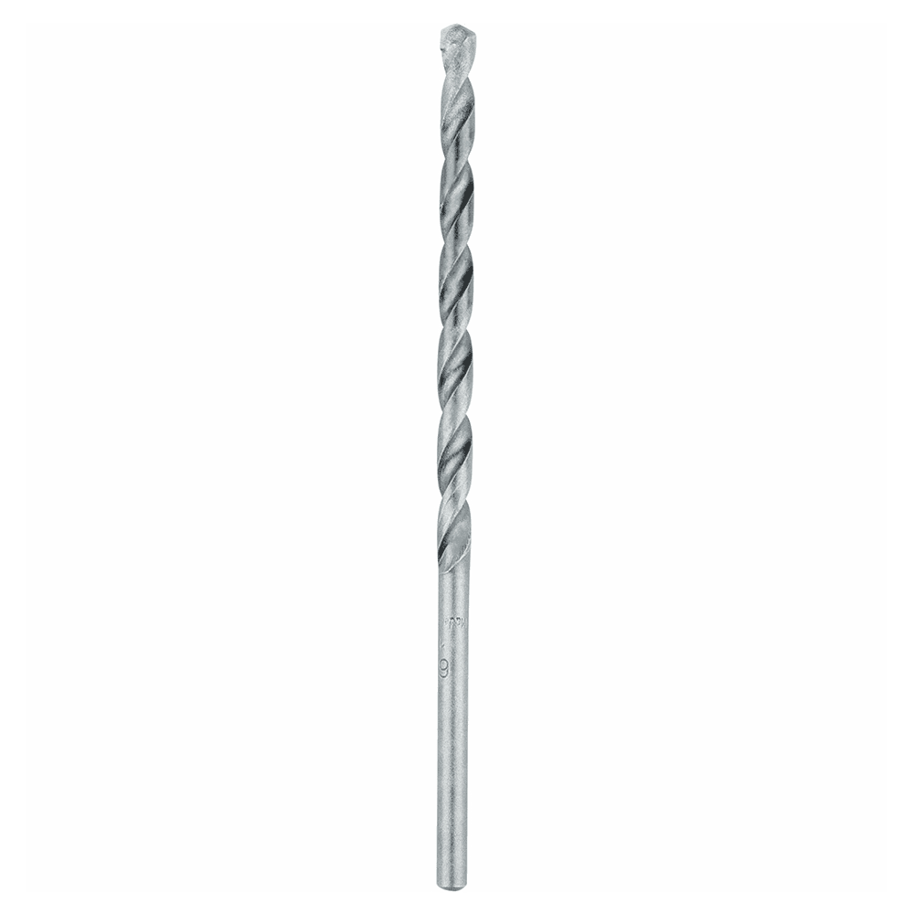 1/4" x 6" Carbide Tipped Percussion Masonry Hammer Drill Bit (5/Pack) Alt 1 - Image