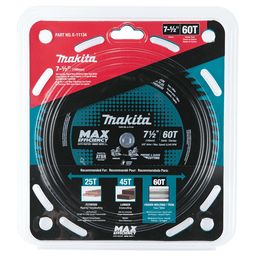 7-1/2" x 60 Teeth Cross-Cut Max Efficiency Miter Saw Blade Alt 1 - Image