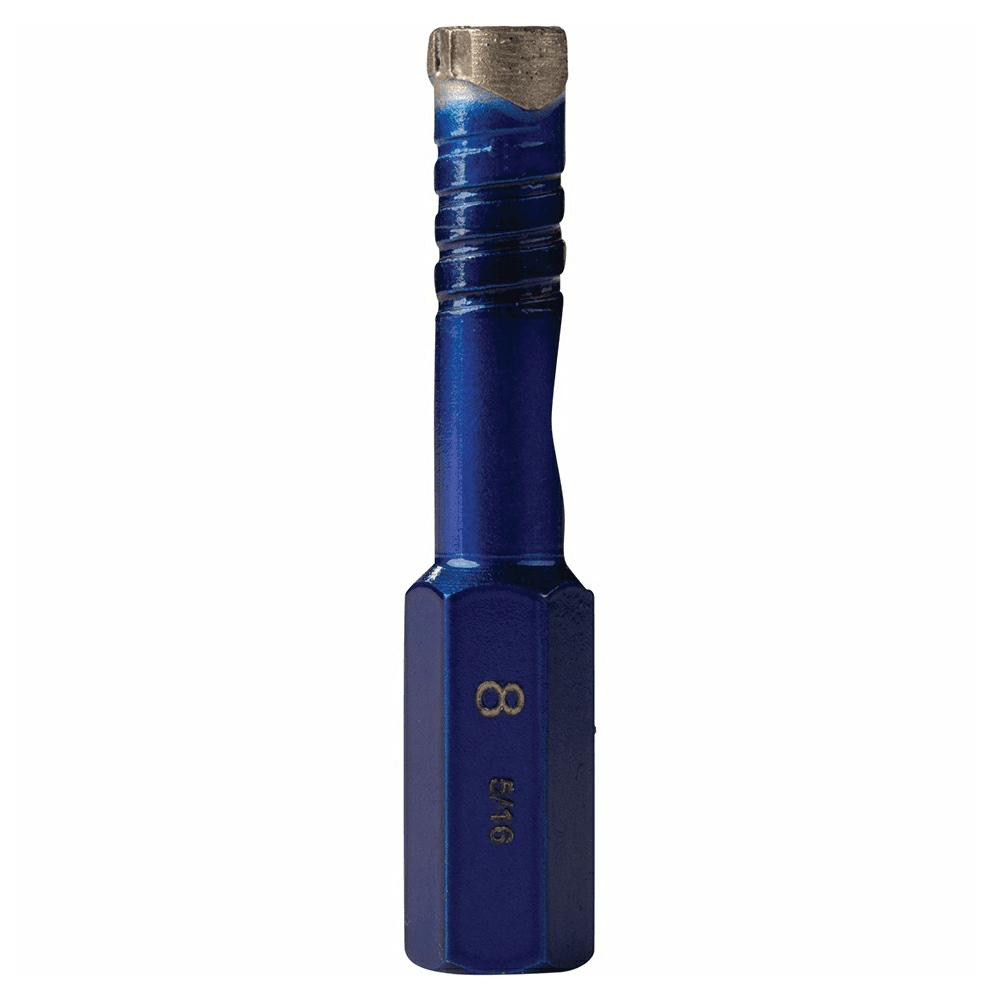 5/16" x 2-11/64" Diamond Drill Bit, 3/8" Shank Main - Image