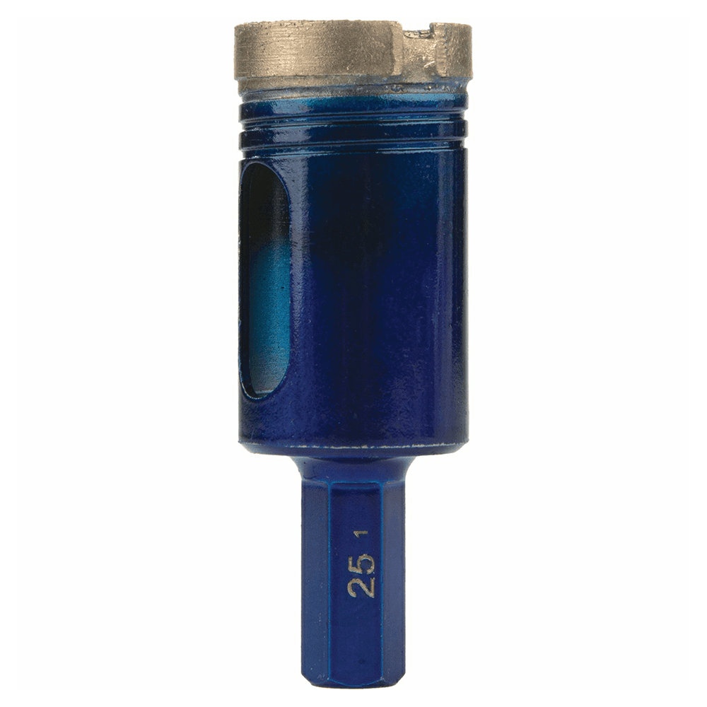 1" x 2-3/4" Diamond Drill Bit, 3/8" Shank Main - Image