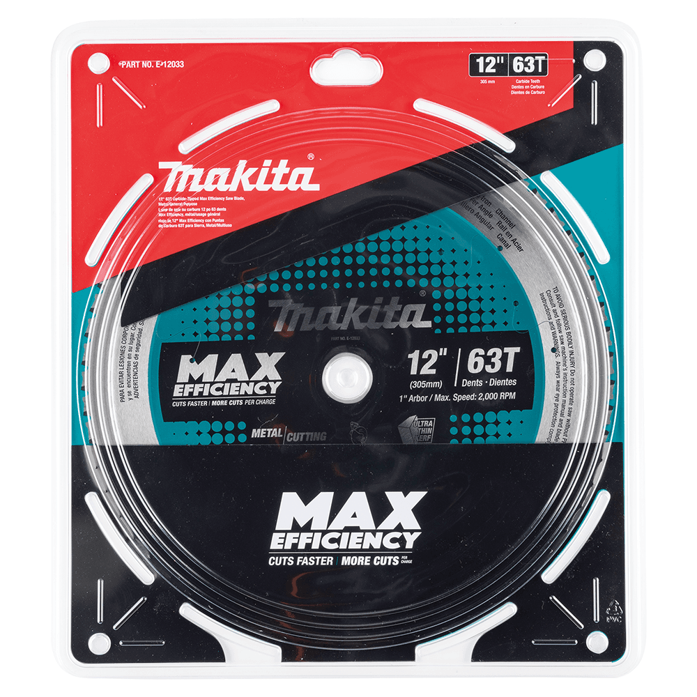 12" x 63 Teeth Carbide-Tipped Max Efficiency Saw Blade Alt 1 - Image