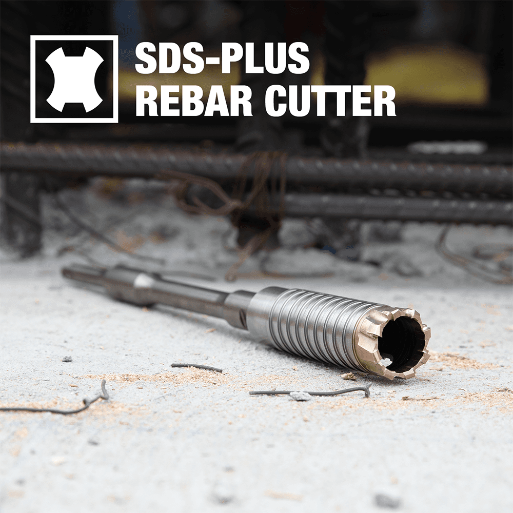 3/8" x 8" SDS-Plus Rebar Cutter Drill Bit Alt 7 - Image