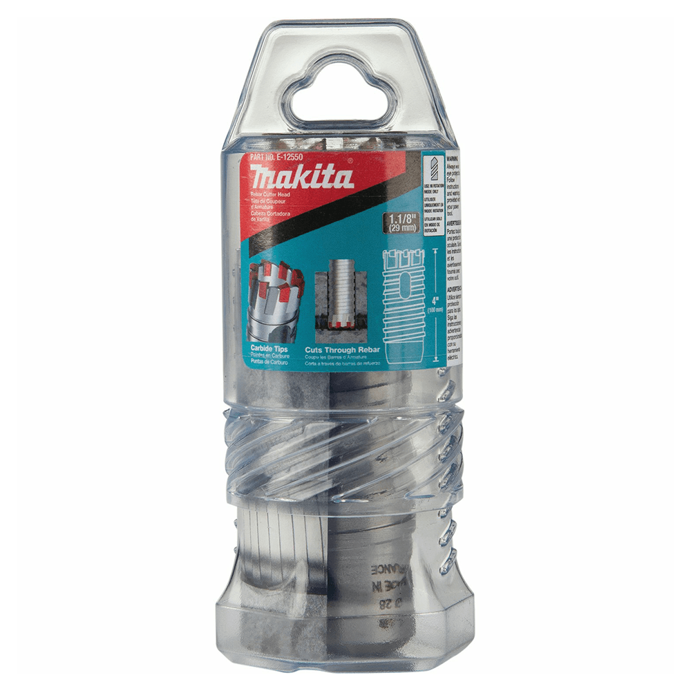 1-1/8" x 4" Rebar Cutter Drill Bit Head Only Alt 1 - Image