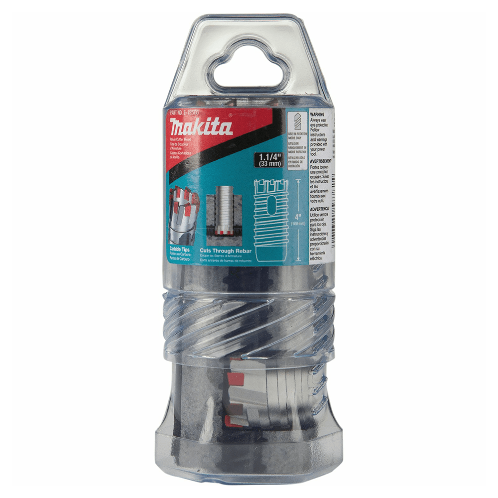 1-1/4" x 4" Rebar Cutter Drill Bit Head Only Alt 1 - Image