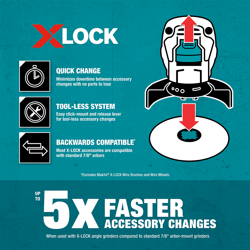 4-1/2" X-Lock 3-Piece Diamond Blade Variety Pack for Masonry Cutting Alt 9 - Image