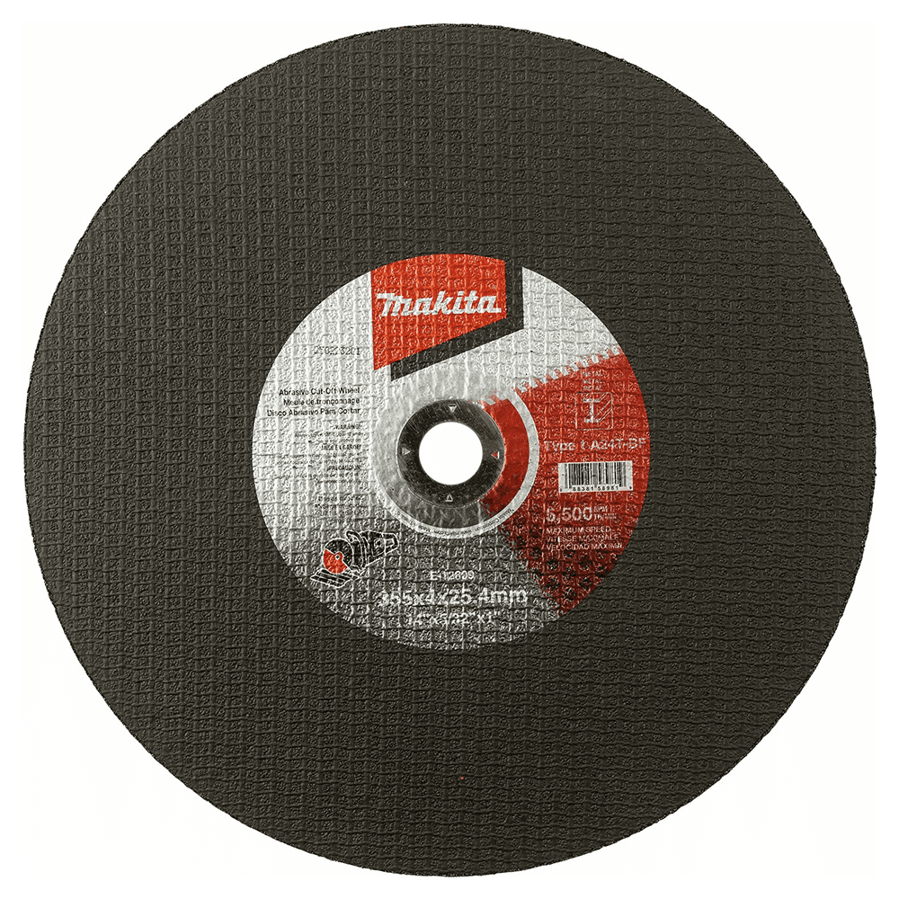 14" 24 Grit Abrasive Cut-Off Wheel, Aluminum Oxide (5/Pack) Alt 1 - Image