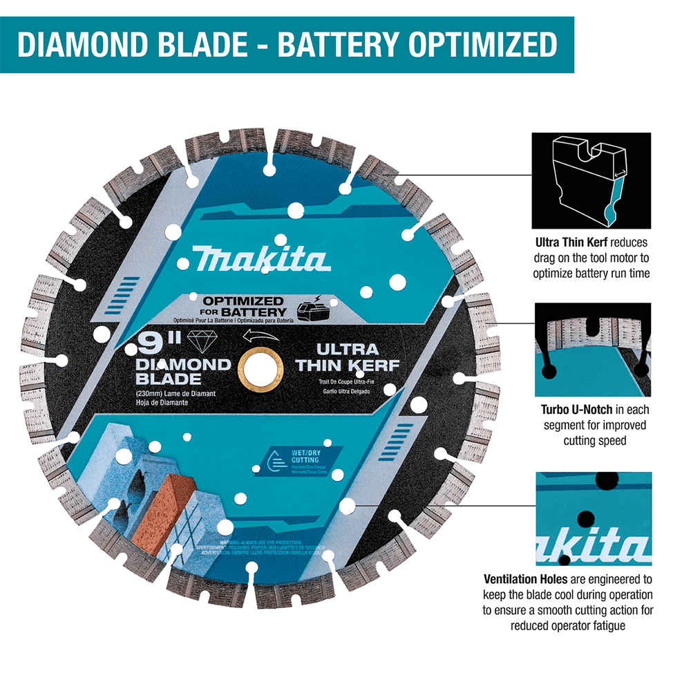 14" Thin Kerf Segmented General Purpose Diamond Blade Alt 2 - Image