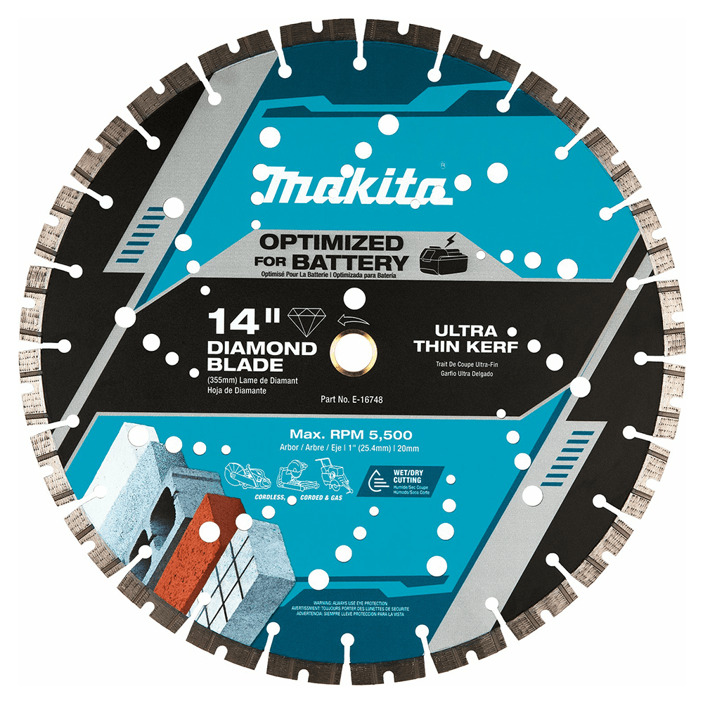 14" Thin Kerf Segmented General Purpose Diamond Blade Main - Image