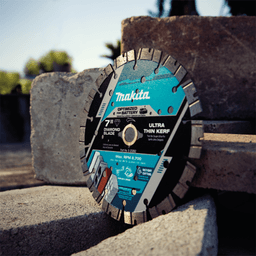 7" Segmented General Purpose Thin Kerf Diamond Blade Alt 5 - Image