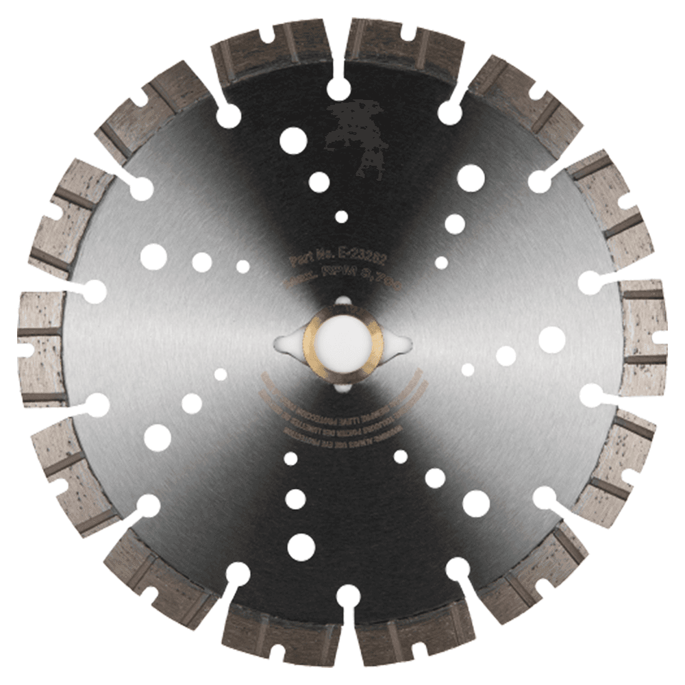 7" Segmented General Purpose Thin Kerf Diamond Blade Alt 7 - Image