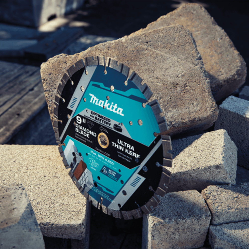 9" Segmented General Purpose Thin Kerf Diamond Blade Alt 6 - Image