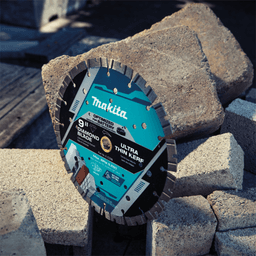 9" Segmented General Purpose Thin Kerf Diamond Blade Alt 6 - Image