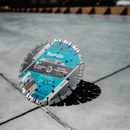 9" Segmented General Purpose Thin Kerf Diamond Blade Alt 7 - Image