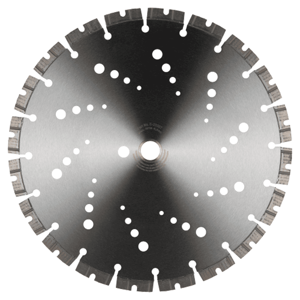 12" Segmented General Purpose Thin Kerf Diamond Blade Alt 8 - Image