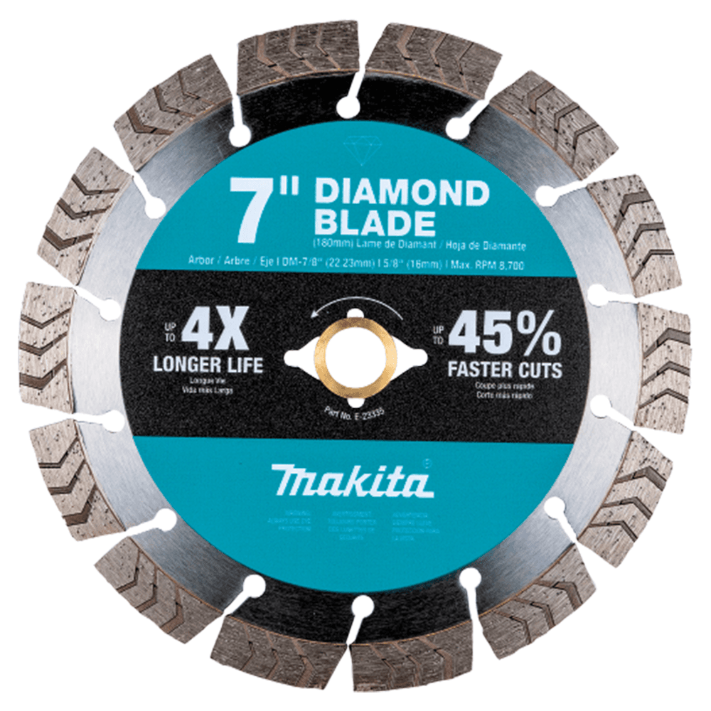 7" Segmented Turbo General Purpose Diamond Blade Main - Image