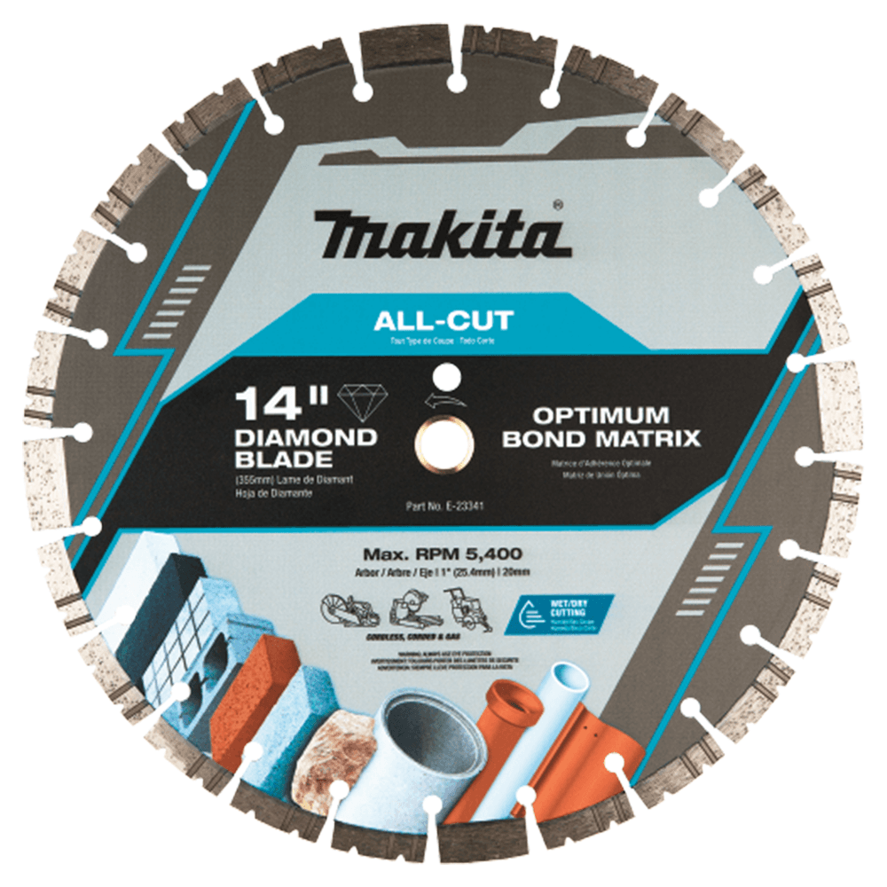 14" Segmented General Purpose All‑Cut Diamond Blade Main - Image