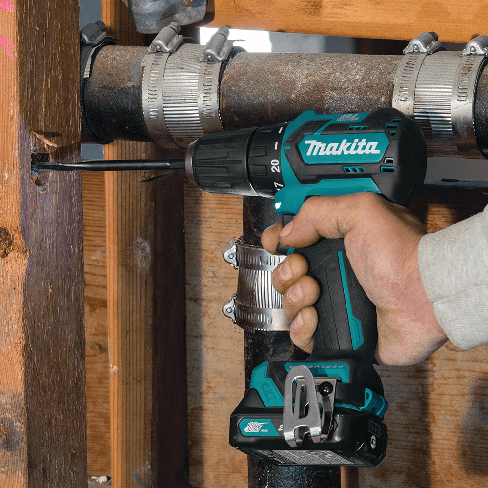 12 V max CXT Lithium-Ion Brushless Cordless 3/8" Driver-Drill Kit (2.0 Ah) Alt 21 - Image