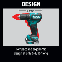 12 V max CXT Lithium-Ion Brushless Cordless 3/8" Driver-Drill Kit (2.0 Ah) Alt 9 - Image