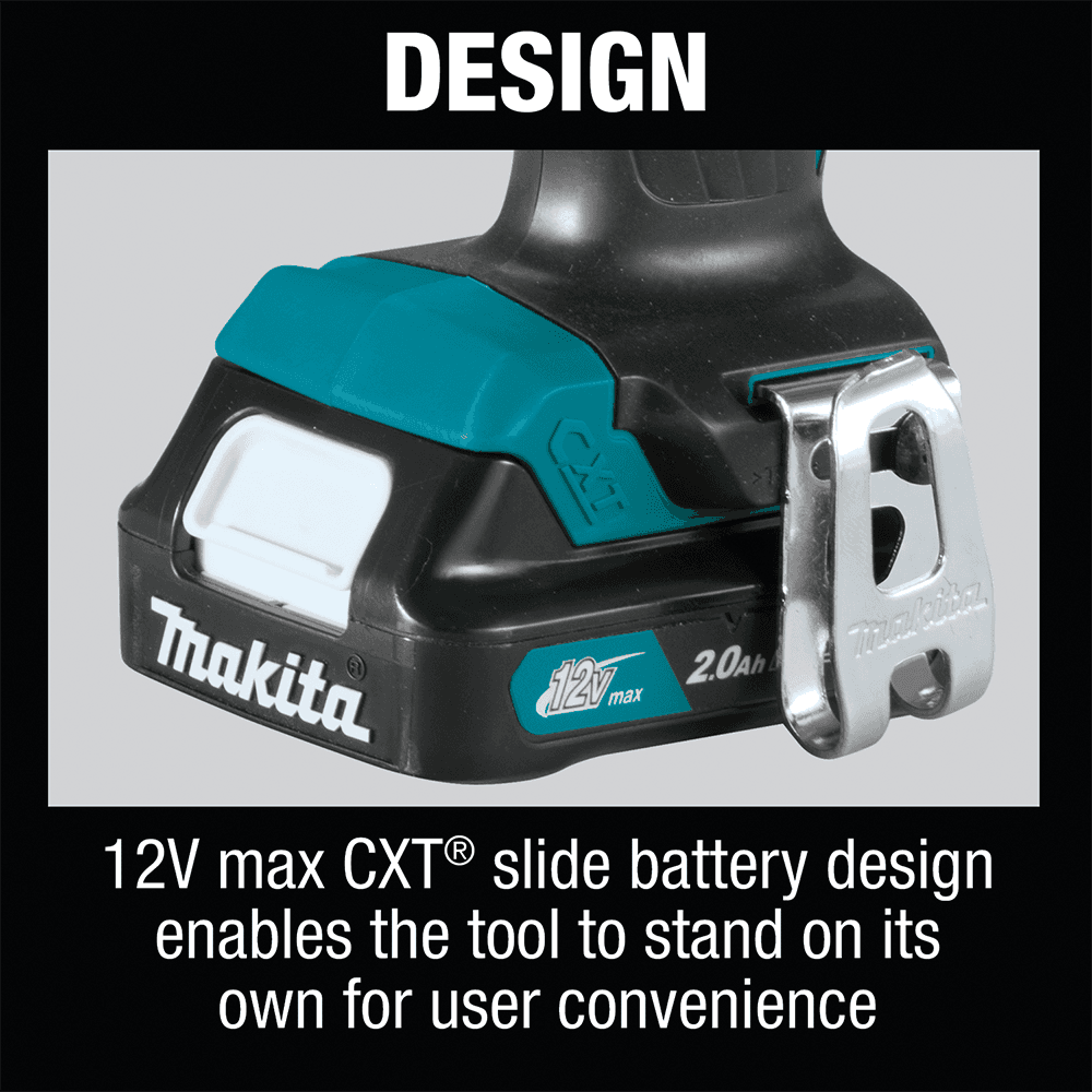 12 V max CXT Lithium-Ion Cordless 3/8" Driver-Drill Kit (2.0 Ah) Alt 10 - Image