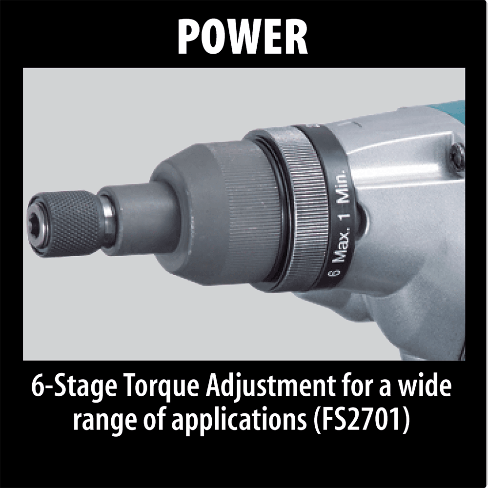 2500 RPM Torque Adjustable Screwdriver Alt 2 - Image