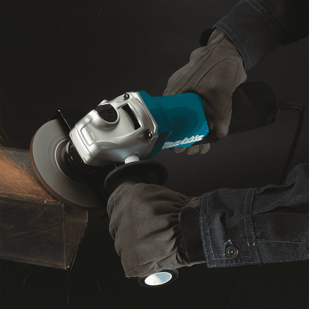 4-1/2" Paddle Switch Angle Grinder with Non-Removable Guard Alt 14 - Image