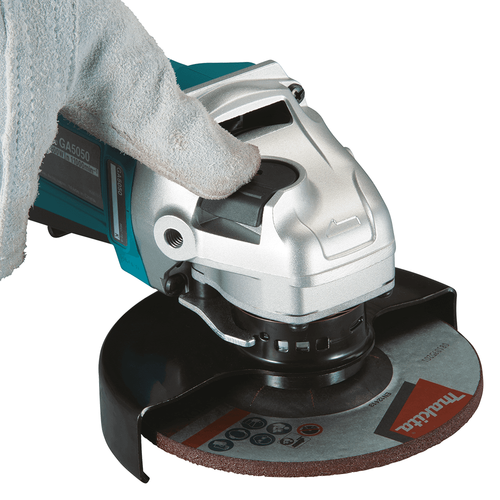 4-1/2" Paddle Switch Angle Grinder with Non-Removable Guard Alt 2 - Image