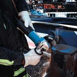4-1/2" Paddle Switch Angle Grinder with Non-Removable Guard Alt 6 - Image