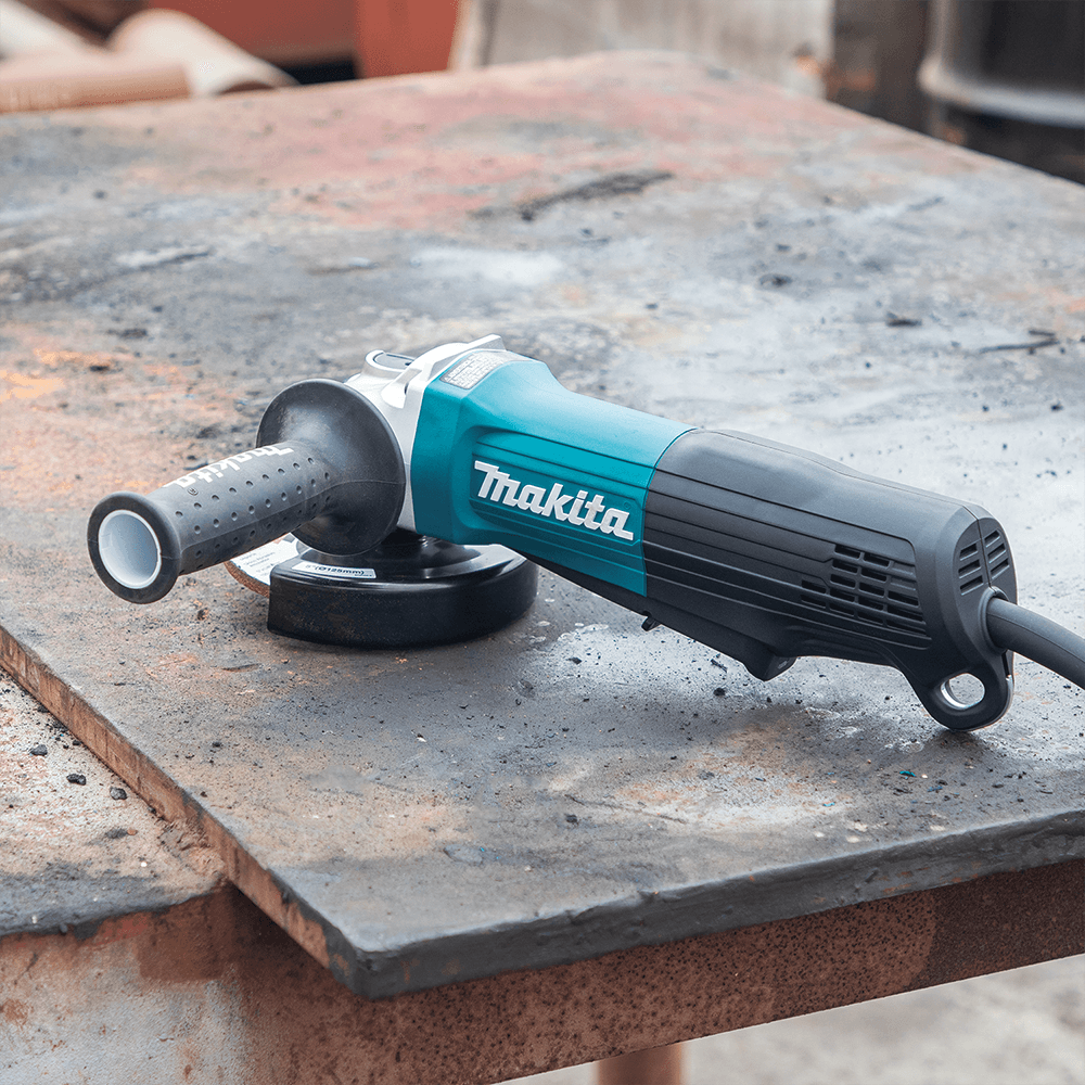4-1/2" Paddle Switch Angle Grinder with Non-Removable Guard Alt 7 - Image