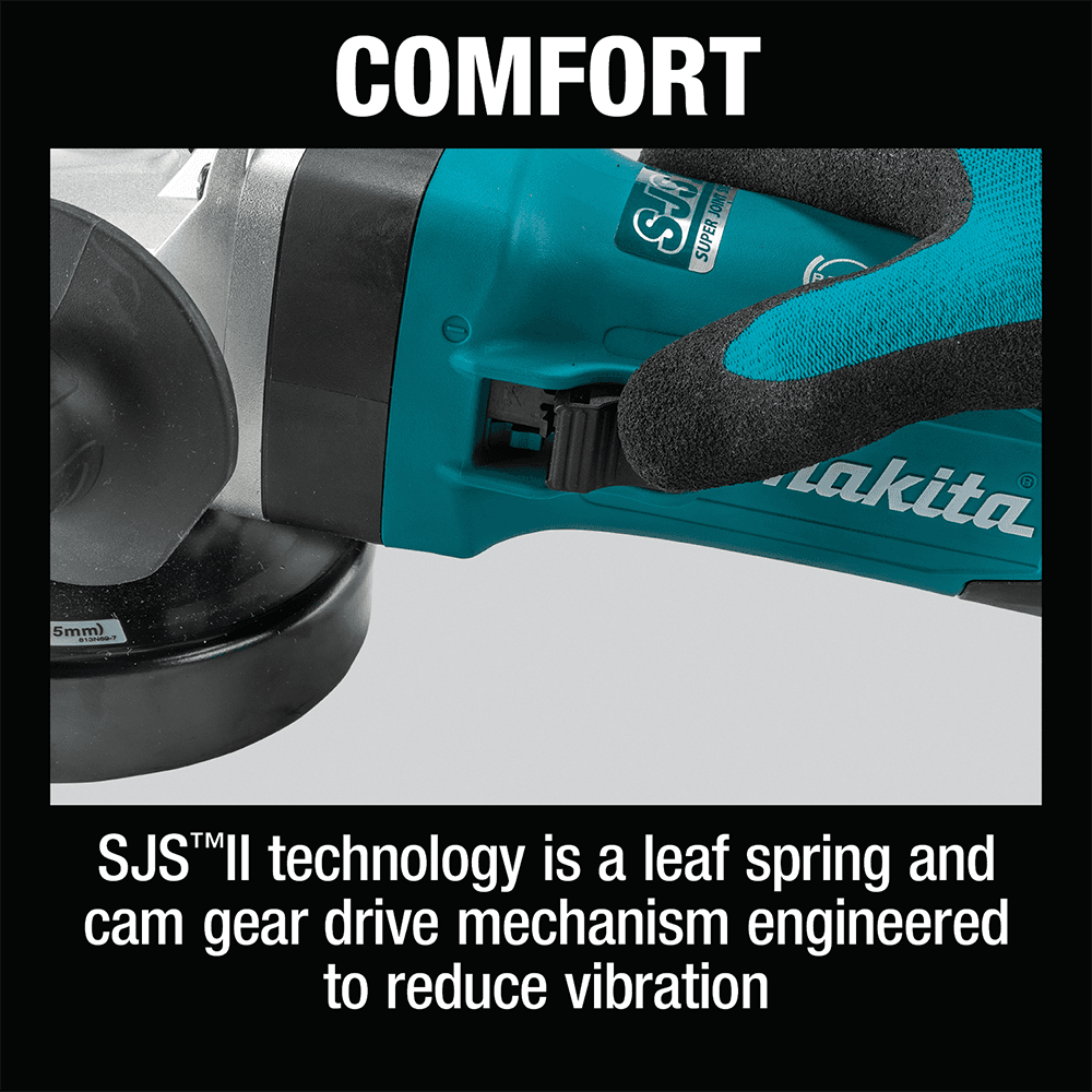 4-1/2" SJS II High-Power Angle Grinder with Brake Alt 10 - Image