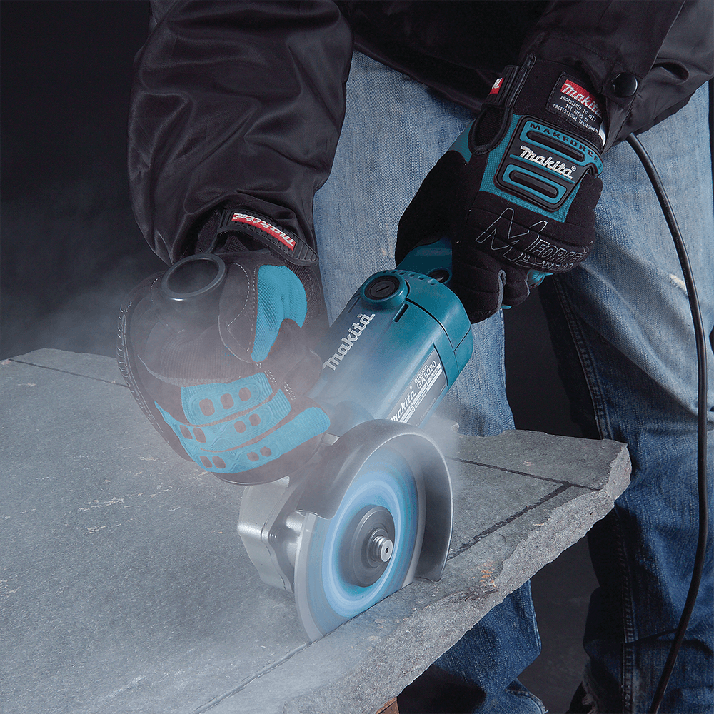 5" SJS Angle Grinder with AC/DC Lock-Off Switch Alt 2 - Image
