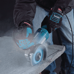 5" SJS Angle Grinder with AC/DC Lock-Off Switch Alt 2 - Image