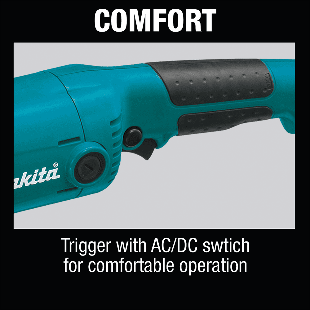 5" SJS Angle Grinder with AC/DC Lock-Off Switch Alt 7 - Image