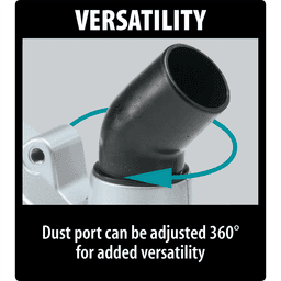 5" SJS II Angle Grinder with Cutting/Tuck Point Guard Alt 10 - Image