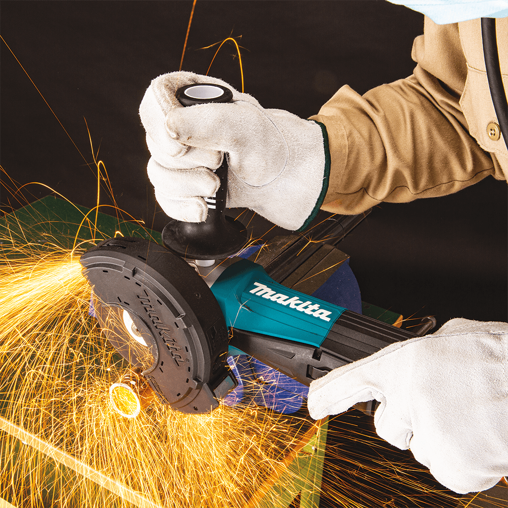 4-1/2" - 5" Angle Grinder with AC/DC Paddle Switch Alt 14 - Image