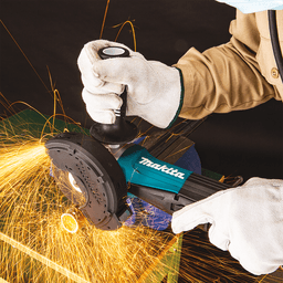 4-1/2" - 5" Angle Grinder with AC/DC Paddle Switch Alt 14 - Image