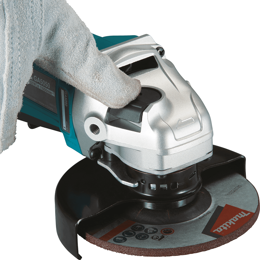 4-1/2" - 5" Angle Grinder with AC/DC Paddle Switch Alt 2 - Image