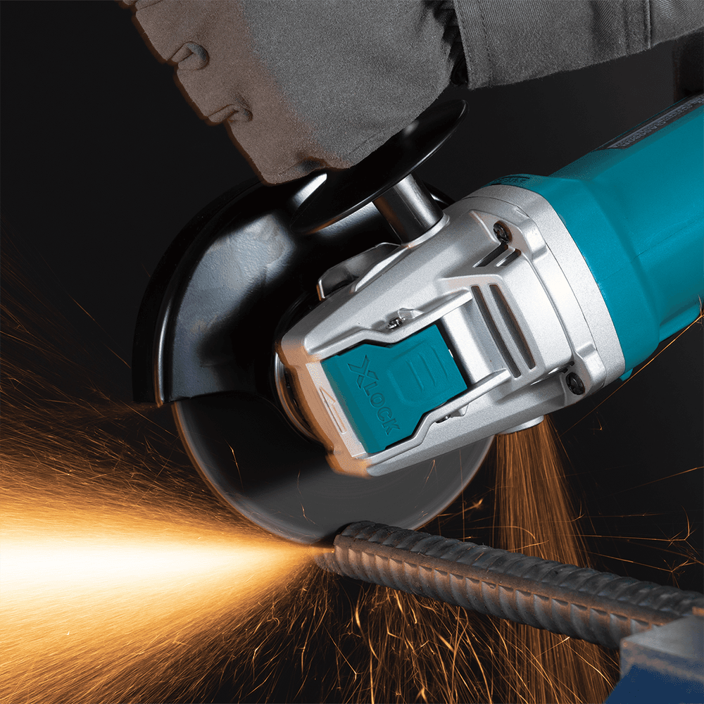 5" SJS X-LOCK High-Power Angle Grinder with SJS Alt 10 - Image