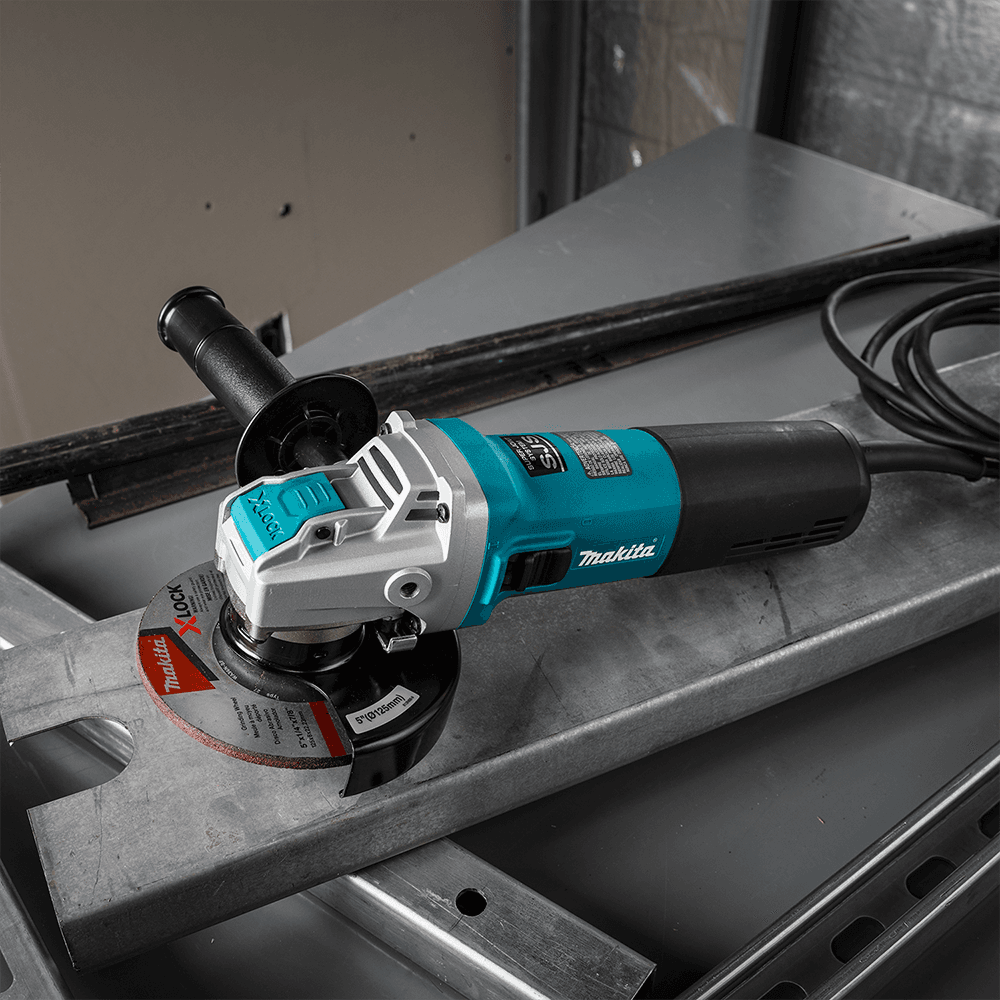 5" SJS X-LOCK High-Power Angle Grinder with SJS Alt 12 - Image