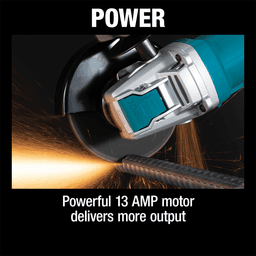 5" SJS X-LOCK High-Power Angle Grinder with SJS Alt 8 - Image
