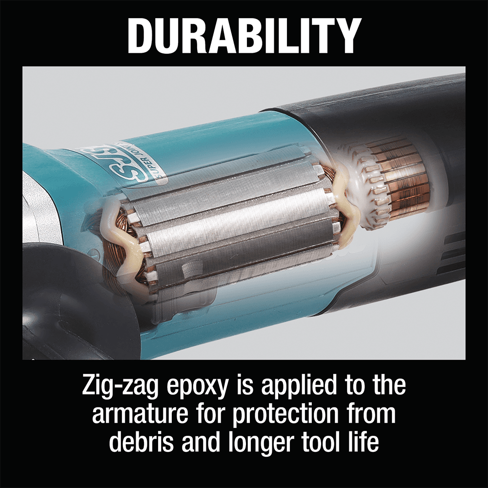 5" SJS II High-Power Angle Grinder, 15 Amp Alt 3 - Image